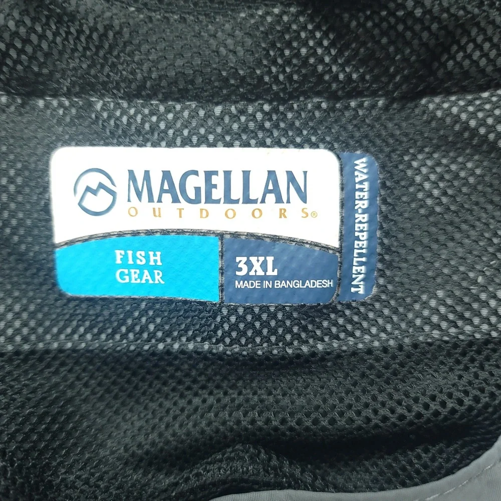 Magellan Outdoors Fish Gear Convertible Cargo Pants Gray 3XL SGMGMF7000 Mens
